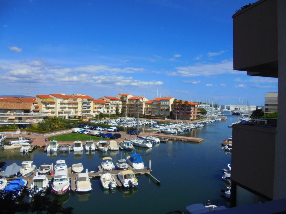 Appartement T2 Vue Mer Et Port,2 Balcons, Parking Prive Canet-en-Roussillon Exterior photo