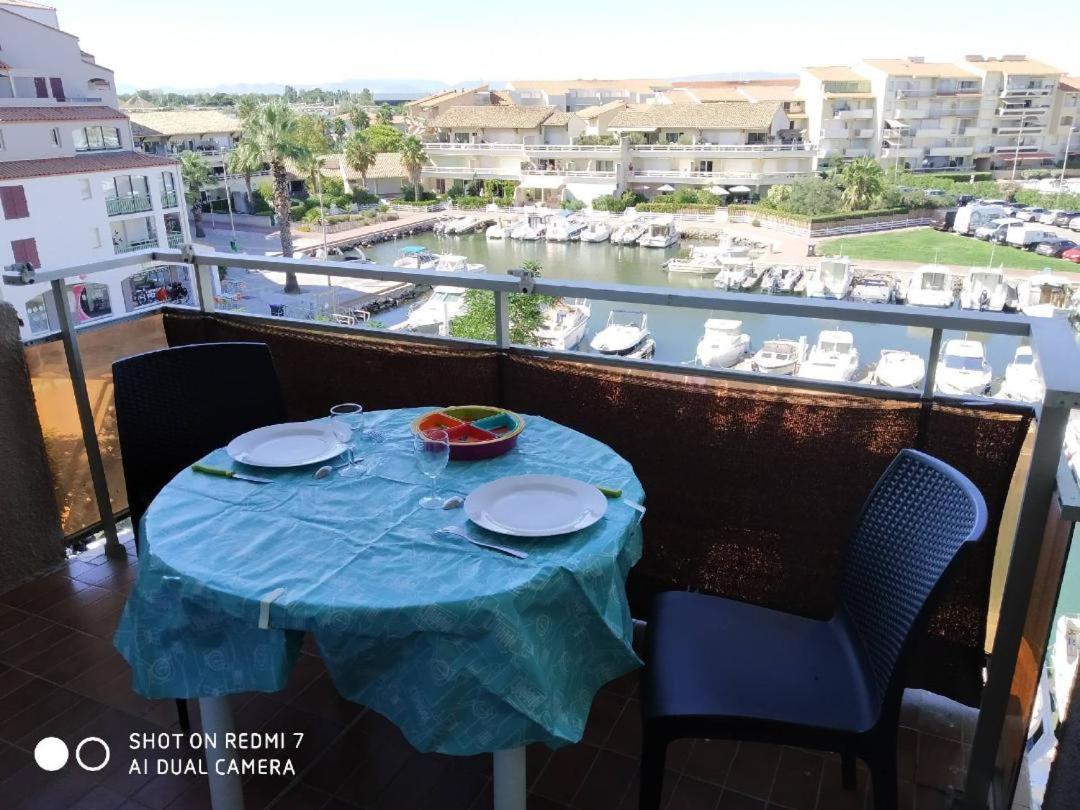 Appartement T2 Vue Mer Et Port,2 Balcons, Parking Prive Canet-en-Roussillon Exterior photo