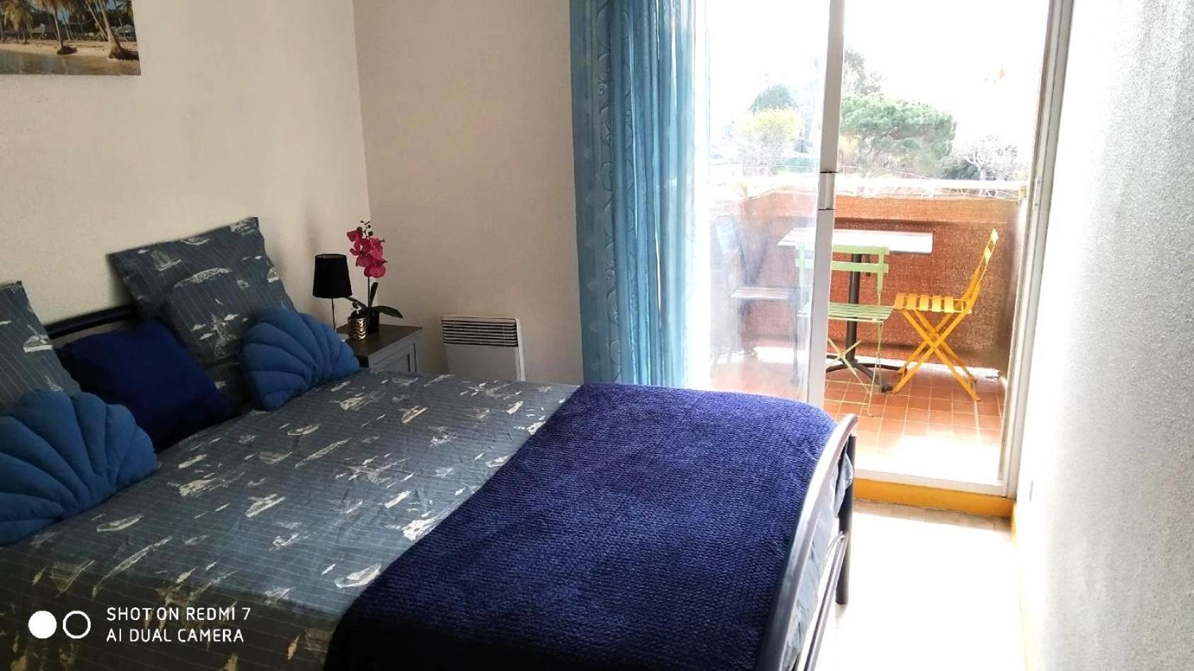 Appartement T2 Vue Mer Et Port,2 Balcons, Parking Prive Canet-en-Roussillon Exterior photo