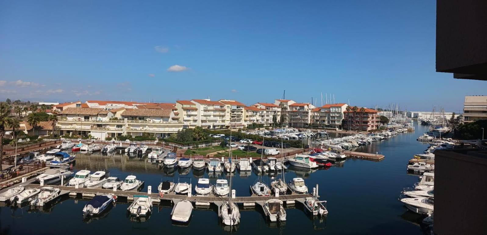 Appartement T2 Vue Mer Et Port,2 Balcons, Parking Prive Canet-en-Roussillon Exterior photo